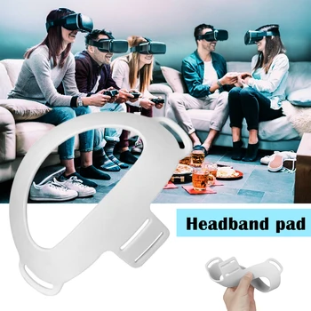 Fone de ouvido VR Cabeça Almofada Almofada de TPU de Alívio de Pressão Quadro Fixo de Profissionais para o Oculus Quest 2 Headband Correia de Acessórios