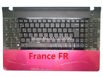 Laptop apoio para as Mãos e teclado Para Samsung NP300E5A 300E5A França FR inglês-EUA Reino Unido reino UNIDO Itália Espanha SP Touchpad