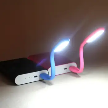 Oo 5Color Mini Flexível e Dobrável Luz USB PC Notebook Laptop Portátil Dobrável Lâmpada LED Macio, Brilhante Luz do Livro Dropshipping