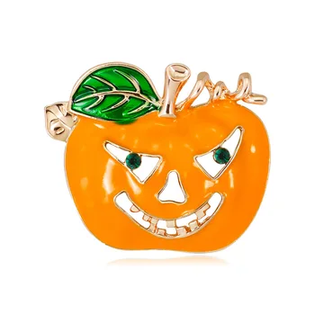 CINDY XIANG Novo Requintado Halloween Cartoon Broches Para Crianças Esmalte Criativo de Abóbora Terno Pinos Broche Engraçado Jóia Bom Presente