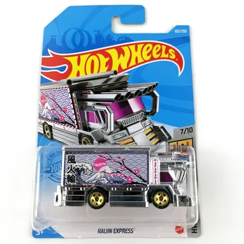 HOT WHEELS Carros 1/64 2021-102 RAIJIN EXPRESS Edição de Colecionador de Metal Fundido Carro Modelo de Brinquedos