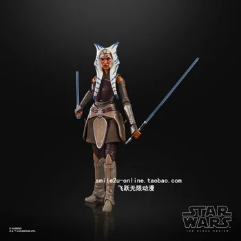15cm Hasbro Star Wars Rebeldes Ahsoka Tano Preta do PVC da série de Ação Figura Coleção de Modelo de Brinquedos de Presente