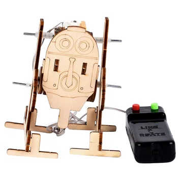 3D em Madeira de Quebra-cabeça Robô Modelo de Kit para Adultos Meninos DIY Montagem de Brinquedos de Idade 10+