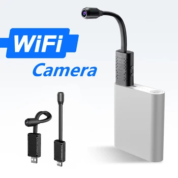 Casa inteligente wi-Fi Mini Câmera Full HD 1080P, Câmera sem Fio do IP de 2MP Interior USB Baby Monitor Câmera de Segurança, Câmera de Vigilância