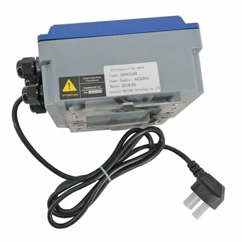Medidor de vazão ultrassônico TUF-2000B TS-2/TM-1 Transdutor DN15-100 mm/DN50-700mm líquido medidor de vazão montado na parede tipo de Protocolo ModBus