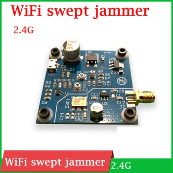 2.4 Ghz WiFi varreu jammer Shielder wi-Fi jammer do conselho de administração / RF amplificador de potência PARA a 2,4 G Bluetooth jammer antena