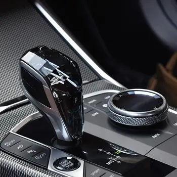 Cristal de luxo Automático botão de Mudança de marcha para o Novo BMW Série 4 Chassis G22 2021 Universal do Interior do carro Acessórios