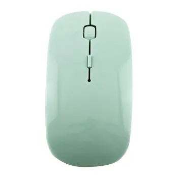 2.4 GHz Wireless Mouse Óptico de 4 Teclas de Computador PC Mouses USB 2.0 Design Ergonómico e Ultra Slim Moda Mouse Vermelho Azul Verde
