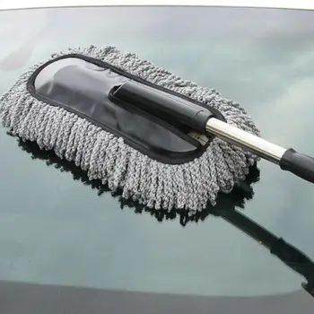 O Duster Confortável Dobrável de Lavar Pincel Mop Cera de Carro para Manutenção de Veículos Esponjas, Escovas
