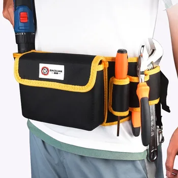 Oxford Pano de Bolsa de Armazenamento Cinto Saco Impermeável Resistente maleta de ferramentas para Eletricista de Manutenção Conveniência para o Trabalho