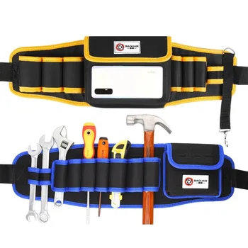 Oxford Pano de Bolsa de Armazenamento Cinto Saco Impermeável Resistente maleta de ferramentas para Eletricista de Manutenção Conveniência para o Trabalho