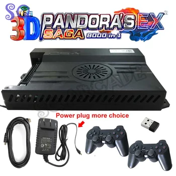 2021 Nova Caixa de Pandora 3d Saga EX 8000 em 1 Tabuleiro de Jogo wi-Fi Baixar Mais Jogos de Arcade Guardar o suporte de alta pontuação recorde