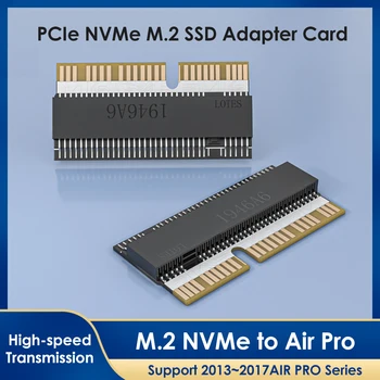 M. 2 NVMe SSD Conversor Adaptador de Cartão Forte Compatibilidade de melhor Desempenho para o MacBook Air Pro 2013 2016 2017