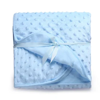 Bebês Bebê Cobertor de Lã Macia receber cobertor Panos Conjunto de roupa de Cama 75 cm*100 cm Enrole uma Toalha Recém-nascido Banheira de Fotografia de roupas