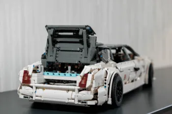 2021 tecnologia bloco de construção MOC super carro esportivo de engrenagens do motor de DIY montagem de brinquedo, a educação das crianças do presente modelo