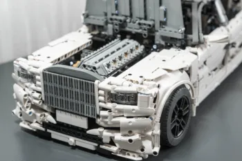 2021 tecnologia bloco de construção MOC super carro esportivo de engrenagens do motor de DIY montagem de brinquedo, a educação das crianças do presente modelo