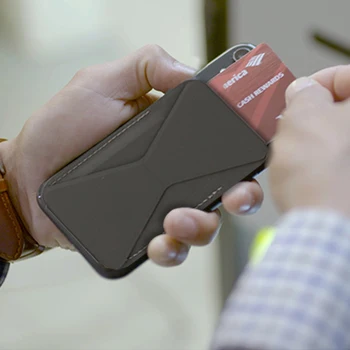 Cartão magnético Titular da Carteira Stand capa de Couro Para o iPhone da Apple 12 Pro Máximo de 12 Mini Cartão de Saco Ímã Caso de Cartão de Bolso