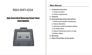 1 PCS Tuya wi-Fi Interior do Micro-Sistema de Irrigação por gotejamento Temporizador de Água Com Bomba, Controlador de Irrigação Tuya/smart APP Vida Controlada