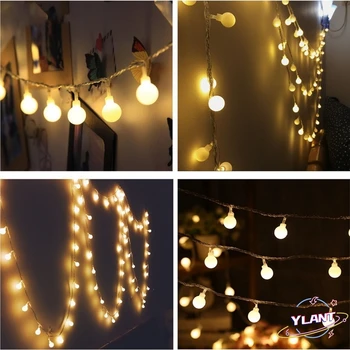 10M 80 Led Luzes de Fadas USB Exterior/Interior Rua Guirlanda de Natal/Ano Novo Festão de Natal de Luzes de LED de Seqüência de caracteres Para a Decoração Home