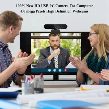Webcam USB 1080P 30 fps Full HD da Câmera do Computador com Microfone para Windows XP/7/8/10/LINUX / Mac OS/TV Android