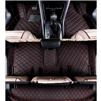 Especiais personalizados carro tapetes para Nissan Pathfinder R52 7 lugares 2019-2013 impermeável durável carro, tapetes, carpetes