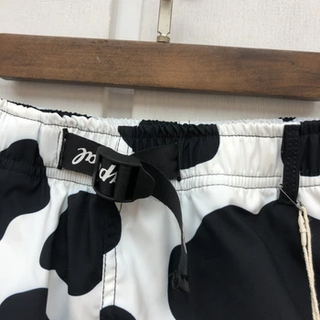Um Pouco Oversize Kapit Shorts Homens Mulheres Melhor Qualidade De Nylon Leite De Logotipo De Cor Shorts Bolsos De Calças