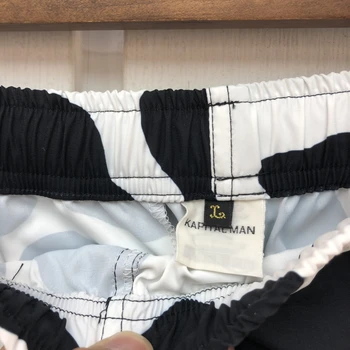Um Pouco Oversize Kapit Shorts Homens Mulheres Melhor Qualidade De Nylon Leite De Logotipo De Cor Shorts Bolsos De Calças