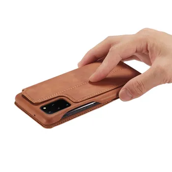 Simples Flip Case Para Samsung Galaxy A12 A52 A72 5G Caso de Couro Magnética de Luxo Flip Case Para Samsung A12 A52 A72 Tampa