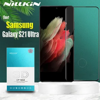 Nillkin Cobertura Completa de Segurança de Proteção de Vidro Temperado de Protetor de Tela para Samsung Galaxy S21 Ultra 5G