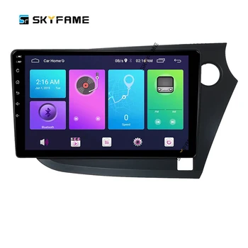 SKYFAME 4+64G auto-Rádio Estéreo Para Honda Insight 2009-RHD/LHD Android Multimídia Sistema de Navegação GPS Leitor de DVD