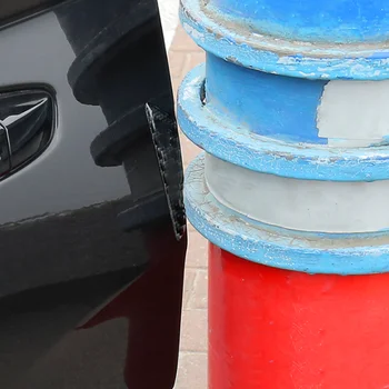 4PCS Porta do Carro Anti-colisão-Choque Faixa de Guardas do Lado do Protetor Adesivo para o Dacia Duster Logan Sandero 2 Mcv Sandero