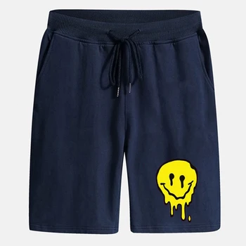Shorts masculinos oversize Verão 2021 harajuku vintage indefinido de cintura Alta mais o tamanho de calças de Moletom Kawaii Punk roupas
