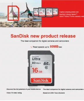 Original Sandisk Micro SD Cartão de Ultra Cartão de Memória de 64GB Classe 10 de 16GB 32GB Microsd128GB Flash de 256 gb Cartão SD uhs eu Microsdxc Câmara