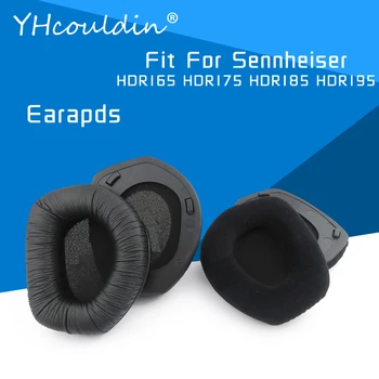 YHcouldin Protecções para Sennheiser HDR175 HDR165 HDR185 HDR195 Fones de ouvido Protecção Almofadas, Capas de Veludo Ouvido Almofada de Peças de Reposição
