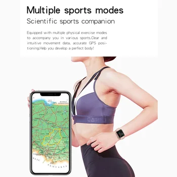 Novo 2021 de 1,65 polegadas Smart Watch i8 Pro com Ecrã Táctil de Chamada Bluetooth Codificador Botão de Fitness Tracker Esportes smartWatch Homens em seu GPS