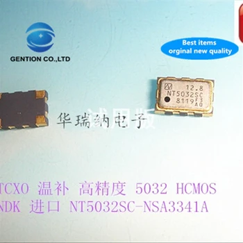 5pcs novo e original NT5032SC 5032 compensação de temperatura de 12,8 M DE 12,8 MHZ 12.800 MHZ 5x3.2mm