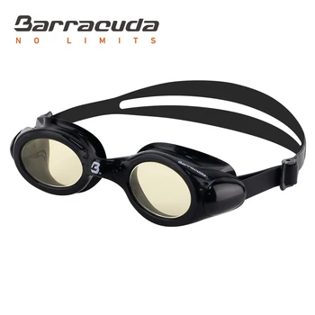 Barracuda Crianças Óculos de Natação, Anti-Névoa, Proteção UV, Sugerido Por 7~15-Year-Old Children #33635 Preto