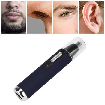 Aparador de Carregamento USB de Luxo Reparação de Pêlos do Nariz de Cabelo Corte de Cabelo Ferramenta de Barbear Recorte Nariz Cuidados Nariz Seguro Faca E2W7