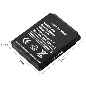6/10pcs 3.7 V bateria Recarregável Li-ion polímero Bateria Para DZ09 A1 Smart Watch Bateria Para KWS-S6 RYX-NX9 A1 Smart Watch