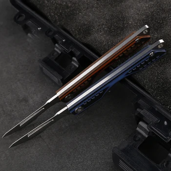 G10 faca dobrável mini sobrevivência ao ar livre acampamento de auto-defesa faca multi-função ferramenta faca EDC express faca