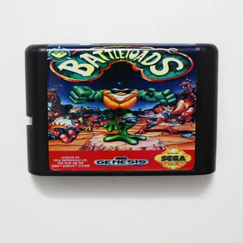 Battletoads 16 bits MD Cartão de Jogo Para o Sega Mega Drive Para Gênesis