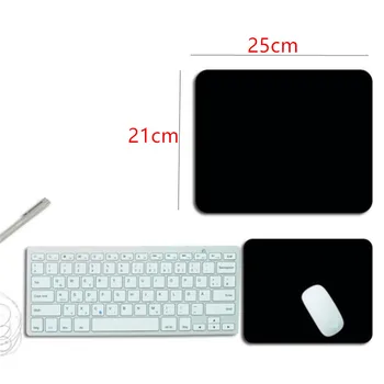 Alta Qualidade Anti-Derrapante Tapete de Mouse Pad Para notebook Pc Lederen Jogos Muizen Tapete Nieuwe Secretaria Kussen Modo Comfortabele 21X25cm