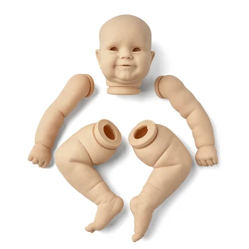 Bebe Reborn Boneca Kit de 24 Polegadas Reborn Baby Kit de Maddie Vinil sem pintura Inacabada Boneca Peças DIY em Branco Boneca Kit