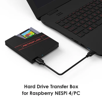 Retroflag NES Estilo Cartucho Unidade de disco Rígido Compartimento para NESPi 4 Caso Raspberry Pi Laptop PC TV Android para o Framboesa NESPi 4/PC