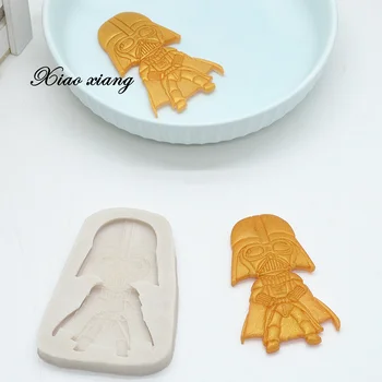 3D Soldado Moldes de Silicone DIY de Natal Decoração de Bolo de Ferramentas de Cupcake Topper Fondant Molde Doces Argila Chocolate Moldes M812