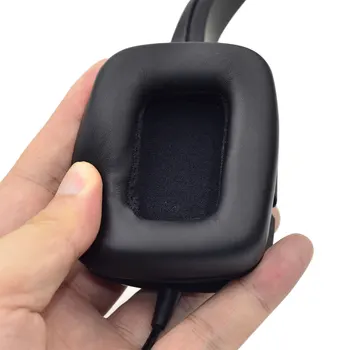 1pair Modificar Reparação de Protecção Soft Fácil de Instalar Fone de ouvido Estéreo Esponja Almofadas do Coxim Sólido Para Mad Catz TRITTON Kunai