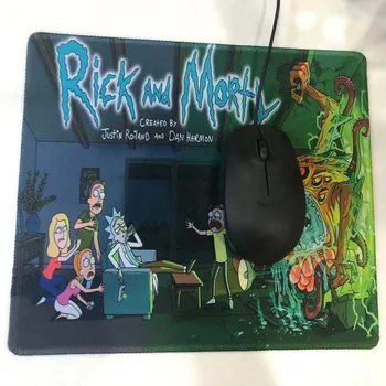 Anime Morty Grande tapete de Rato Gaming Mousepad Gamer, Mouse Pad Computador de Grande porte Mousepad XXL Secretária Tapete Teclado Mause Jogo de Tapete