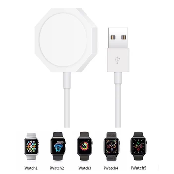 3 em 1-USB para Apple Relógio Carregador sem Fios QI Estação de Carregamento para Iphone 11 Pro Max Plus 10 9 8 7 6/iWatch 6 5 4 3 SE o Cabo de