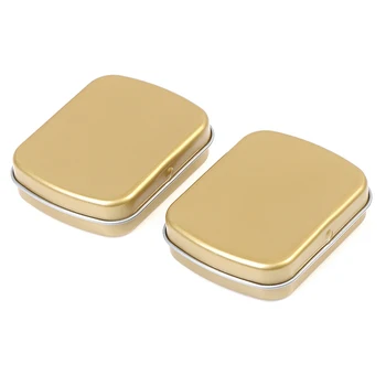 Uma Boa aparência, Ouro em forma de Concha Mini Caixa de Lata Sacola Menino de Lata Caixa de Doces da Caixa de Embalagem Compacta Caixa de Armazenamento Portátil