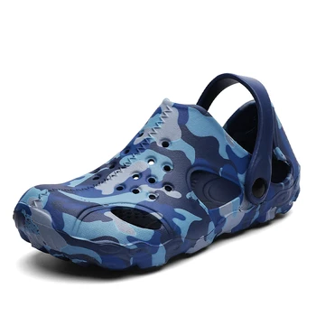 VESONAL Camuflagem sandálias de Praia homens sapatos masculinos 2021 verão de Homens Chinelos Infantis sandalias zapatillas de casa chaussure casa